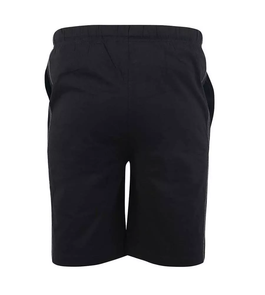 Big Men's Jersey Shorts With Elasticated Waist - 2 Pack (Ryan)