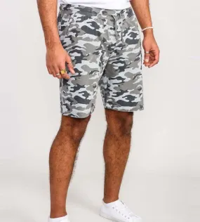 Men's Jersey Camouflage Shorts With Elasticated Waist (Carlton)