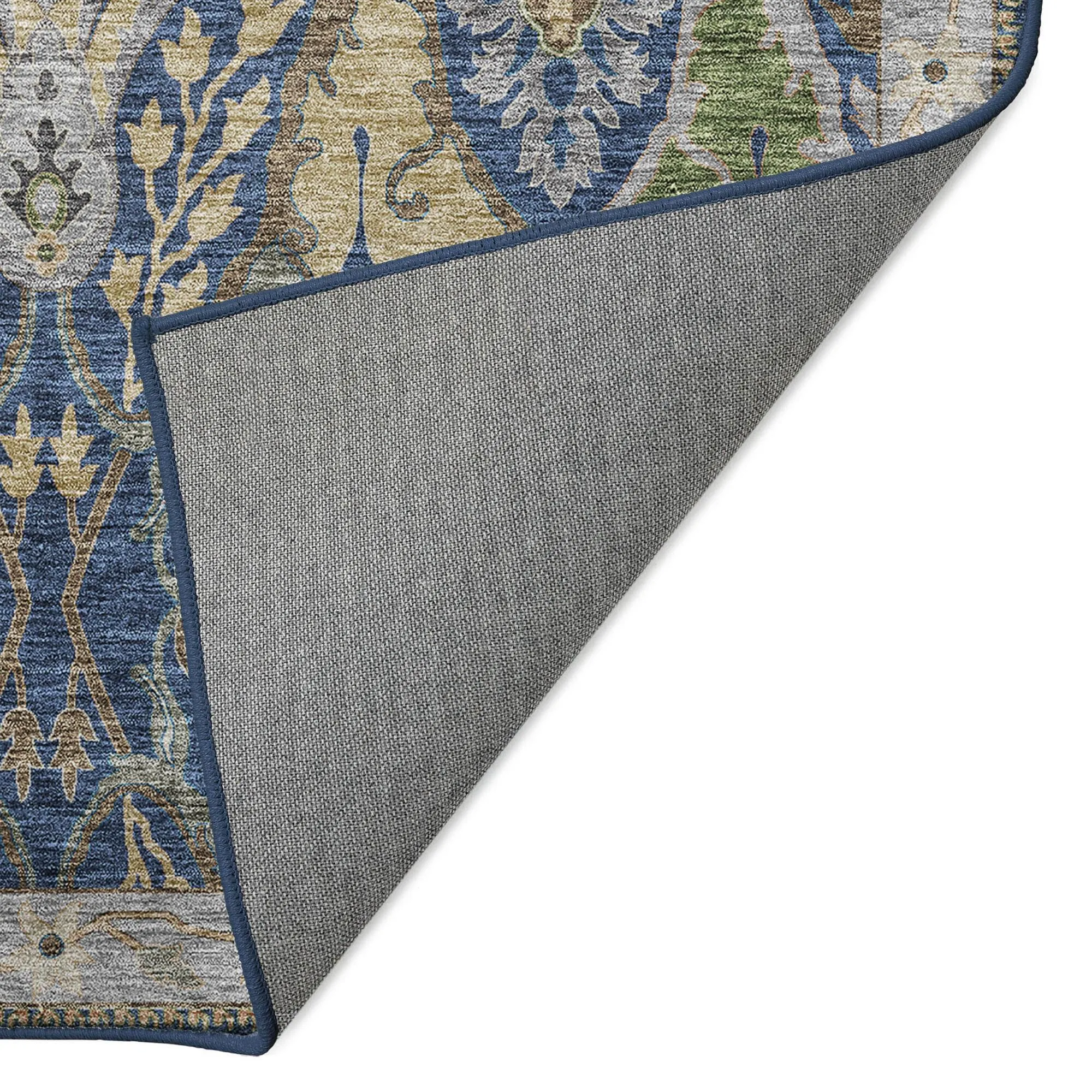 Dalyn Rug Company Hatay HY6 9' x 12' Navy Area Rug