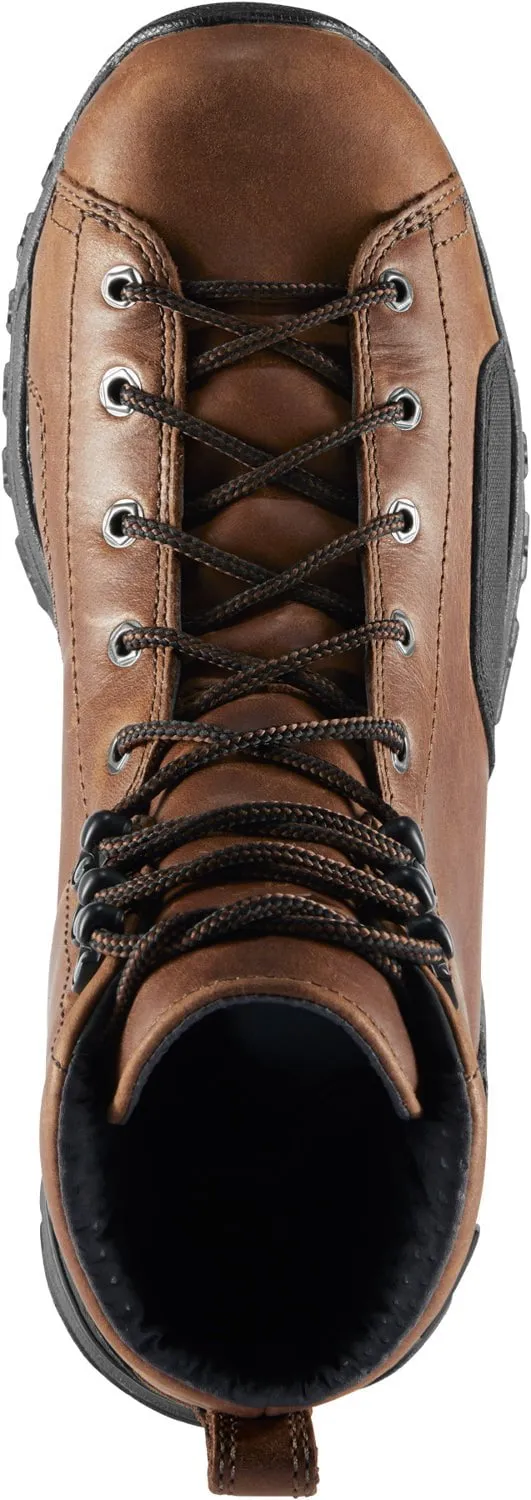 Danner Mens Stronghold 6in NMT Dark Brown Leather Work Boots