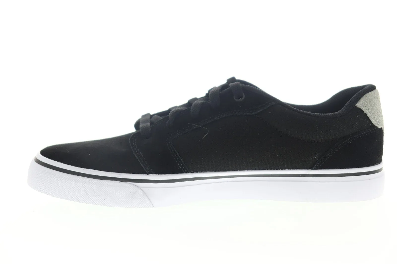 DC Anvil 303190 Men's Black Suede Skate Shoes