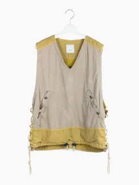 Desert 90s Vest with Laces - Trendy Pullover Option