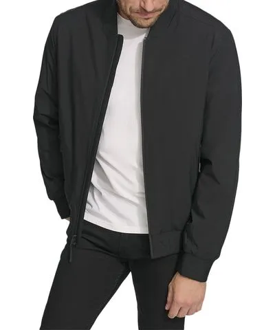 DKNY Bomber Jacket with Stretch Fabric