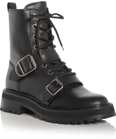 Dolce Vita Ronson Women's Lace Up Lug Sole Combat and Lace-Up Boots