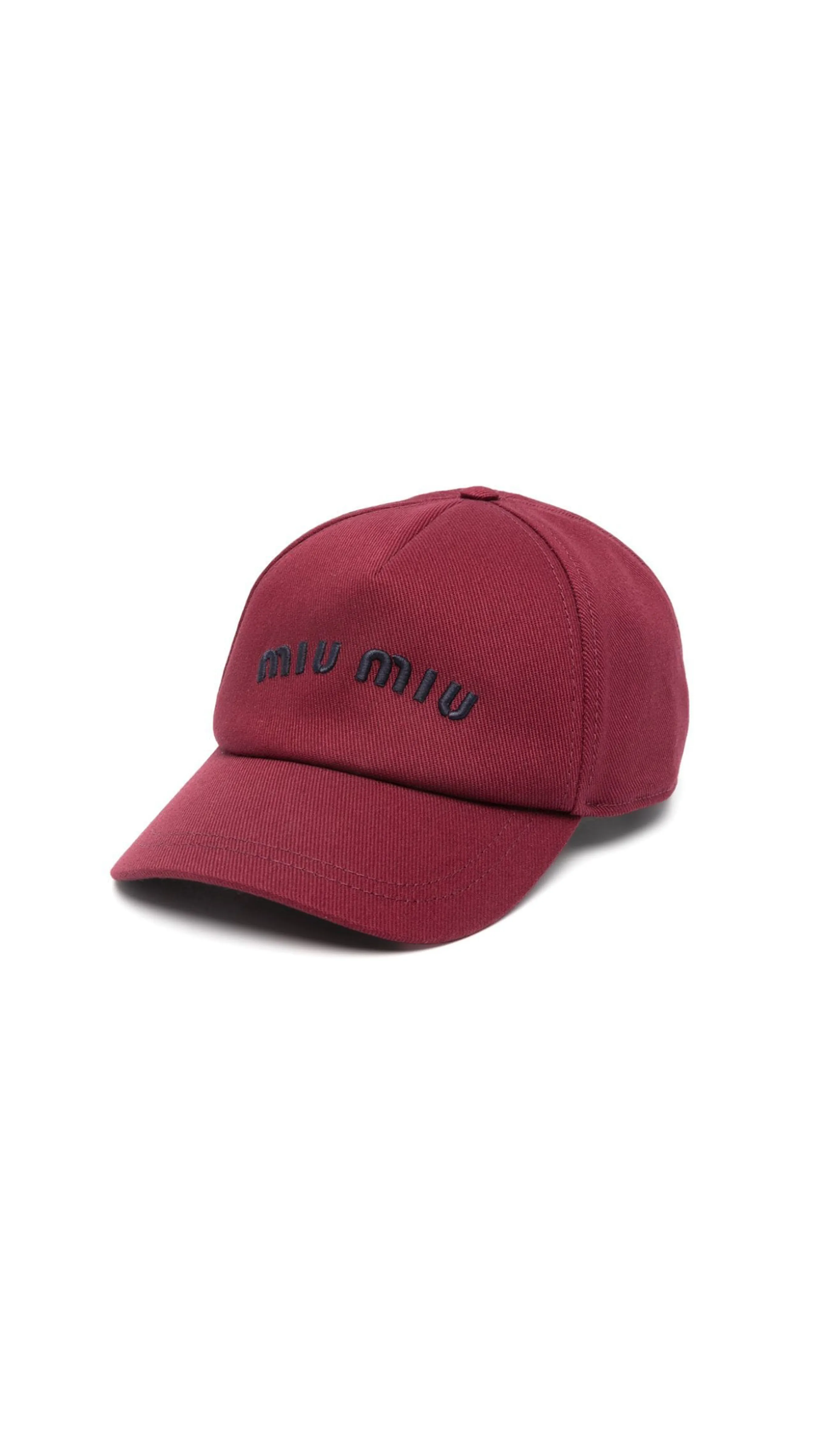 Drill Baseball Cap Dark Red