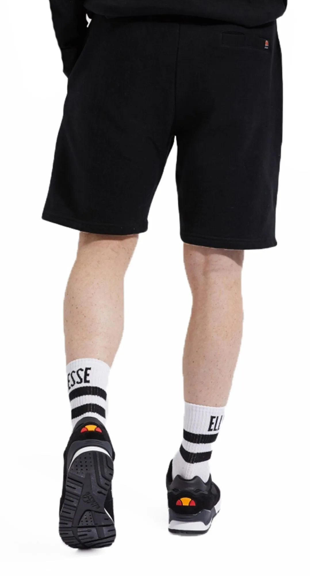 Ellesse Bossini Black Jog Shorts