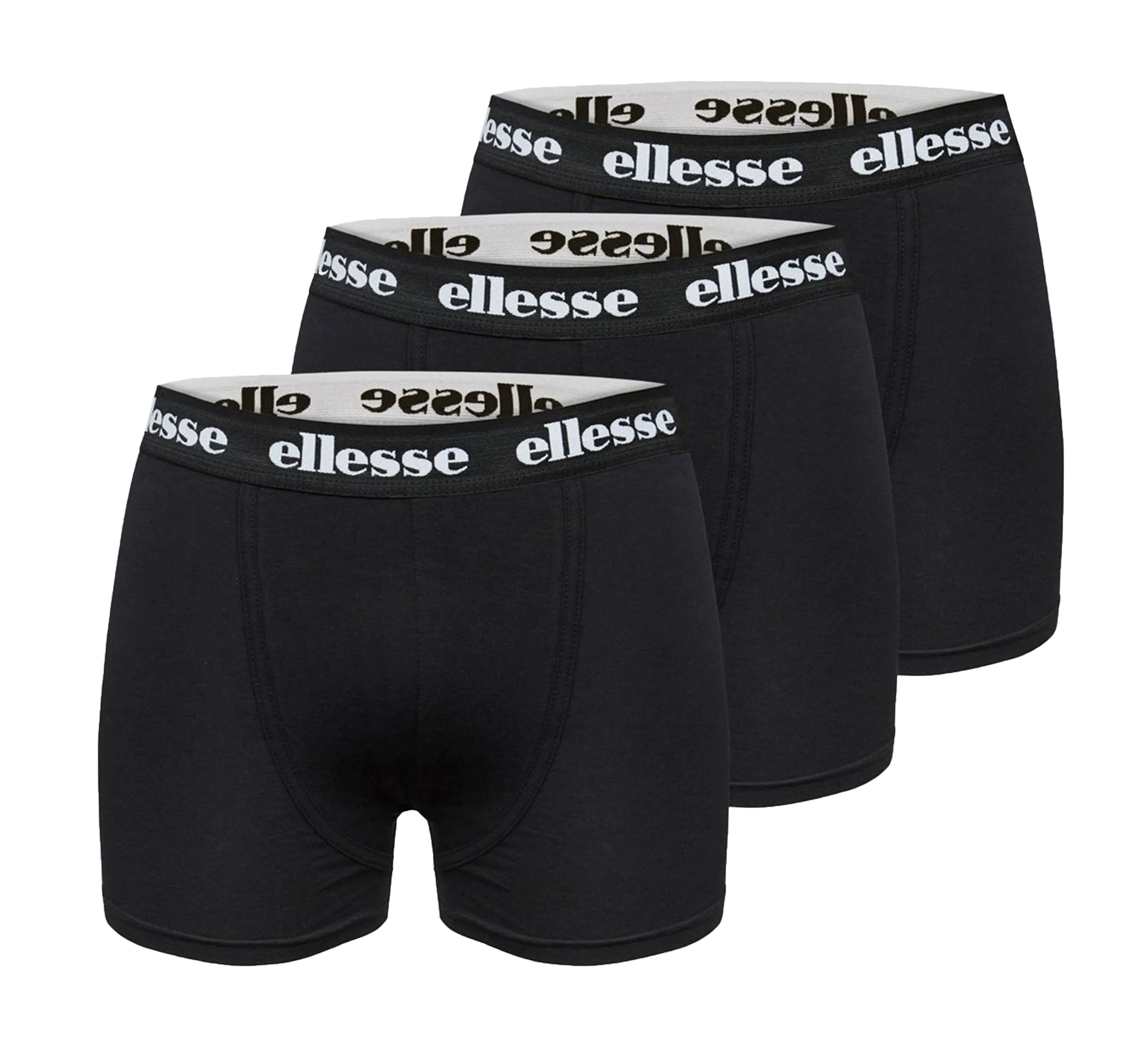 Ellesse Hali Boxer Shorts Pack Black