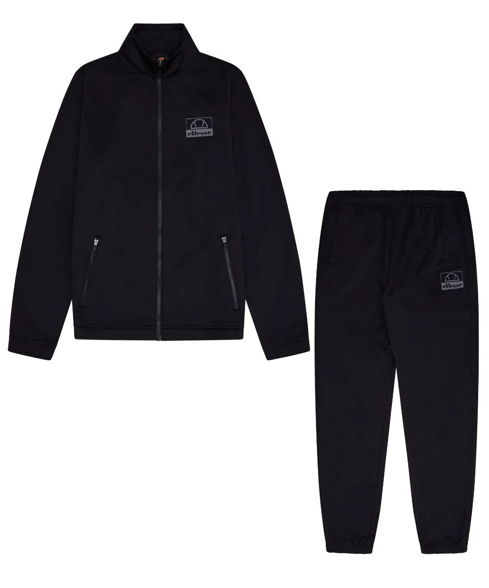 Ellesse Kartoni Tracksuit Jacket and Pant Set Black