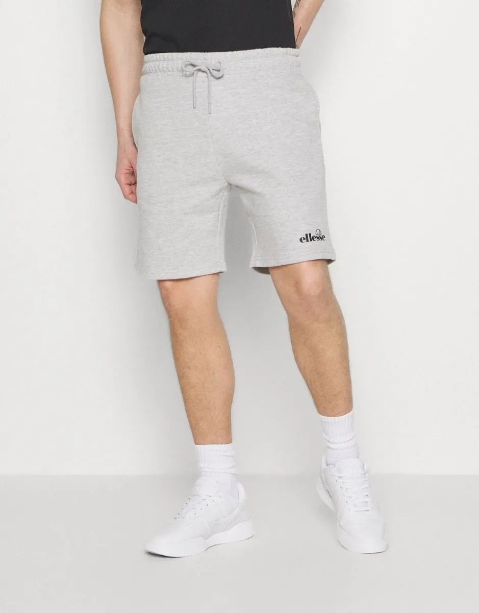 Grey Marl Ellesse Molla Sweat Shorts