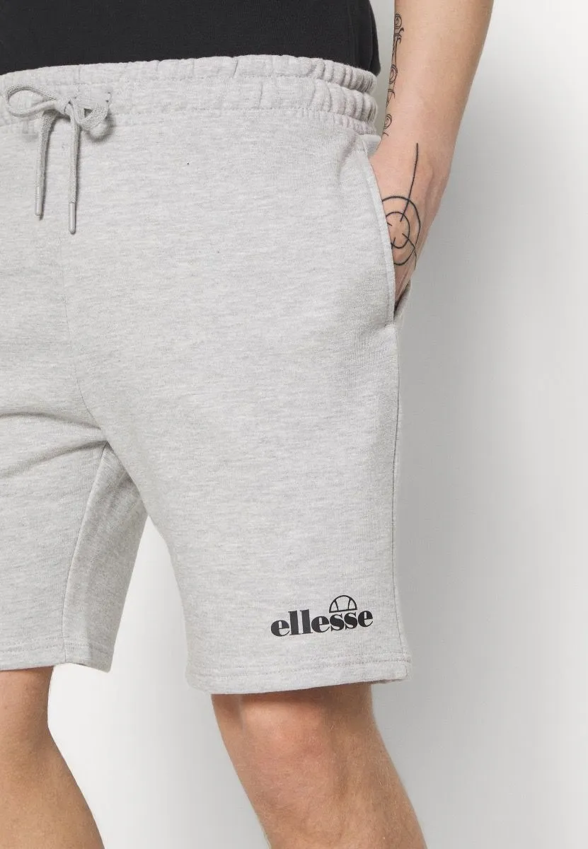 Grey Marl Ellesse Molla Sweat Shorts