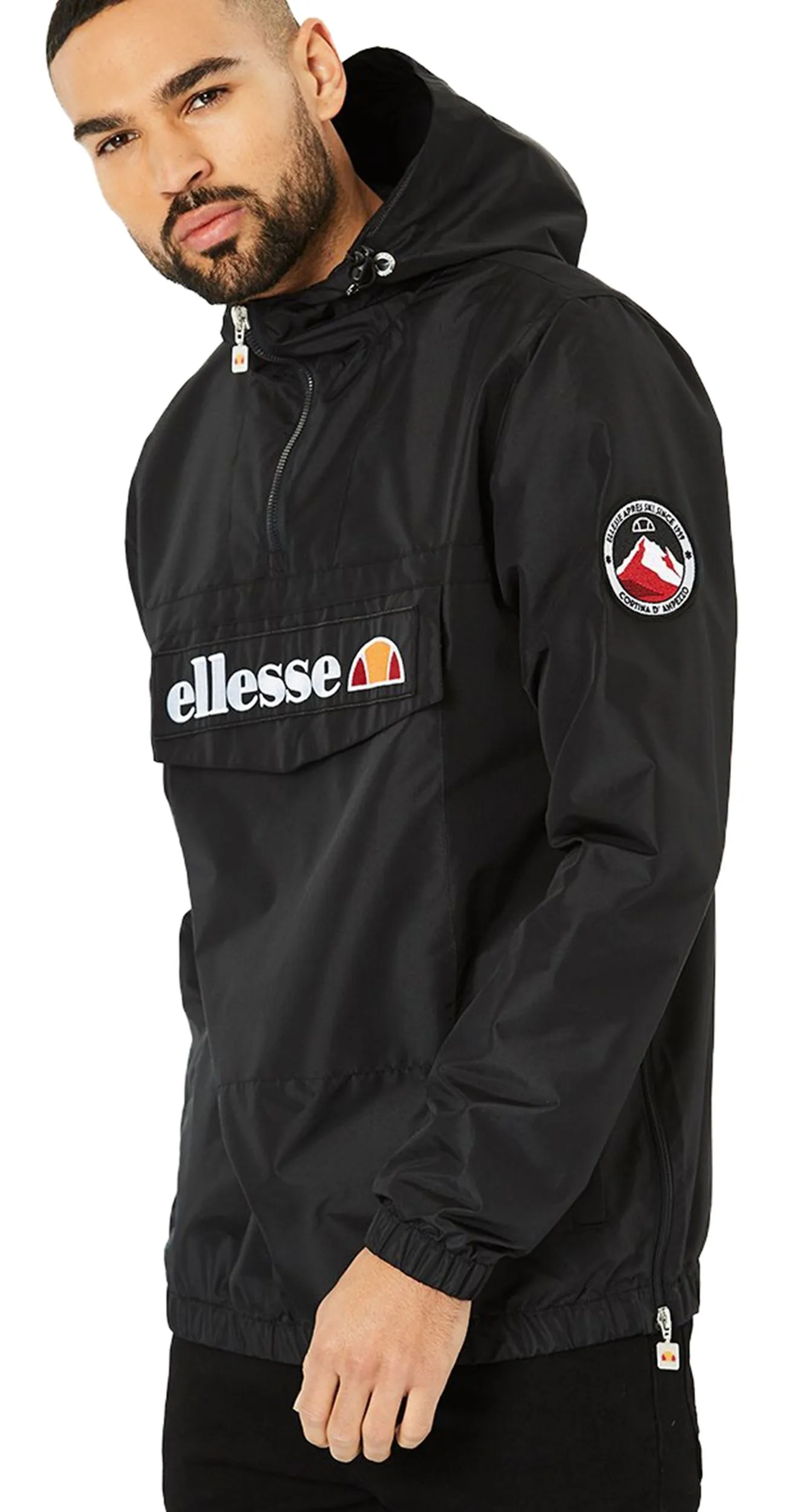 Ellesse Mont 2 Anorak Jacket in Anthracite Online Store