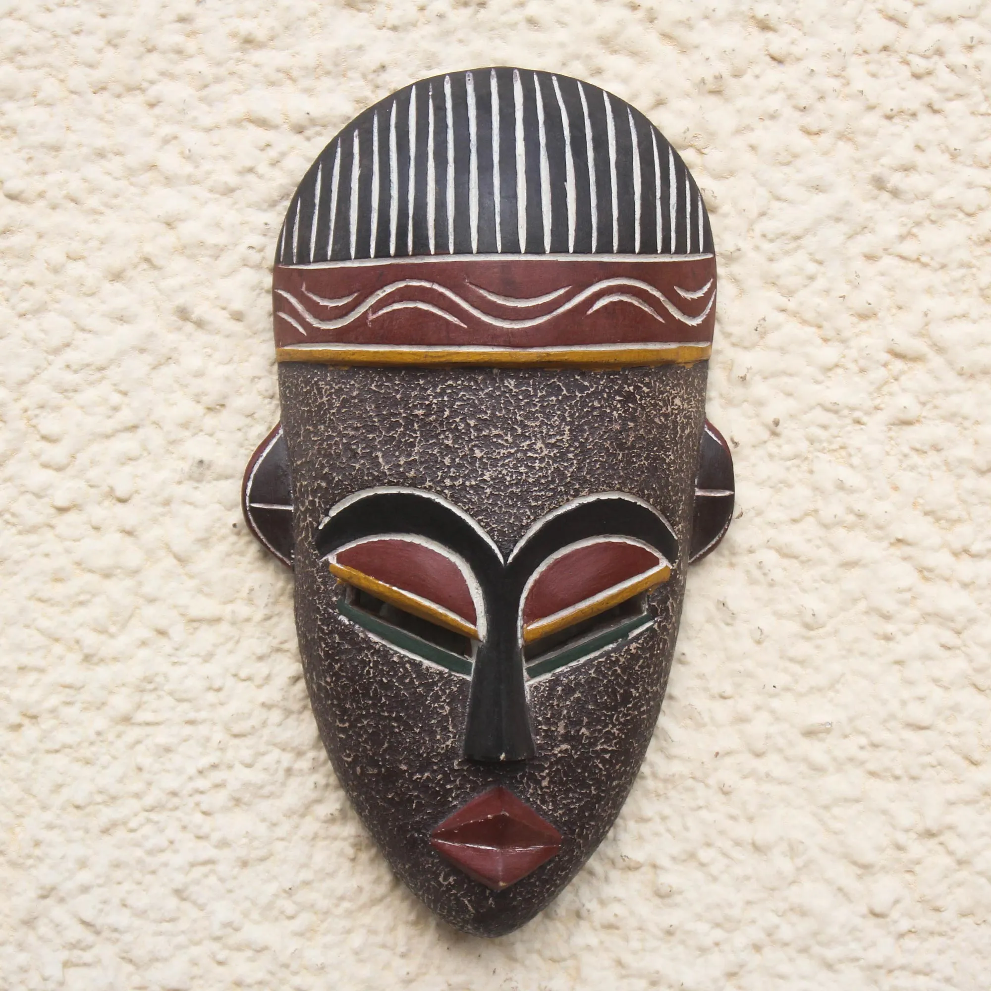 Ethiopian Berber Man Wooden Mask