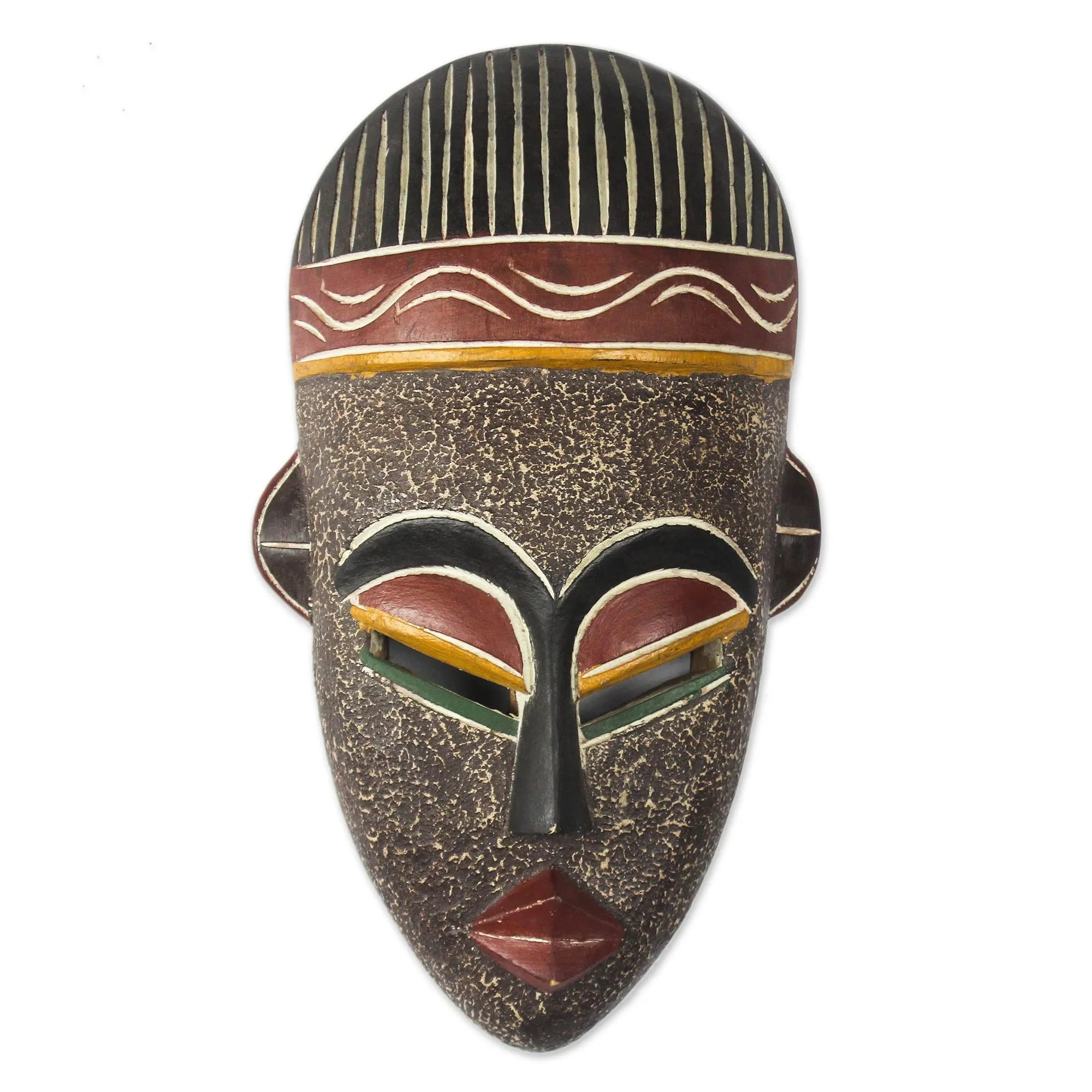 Ethiopian Berber Man Wooden Mask