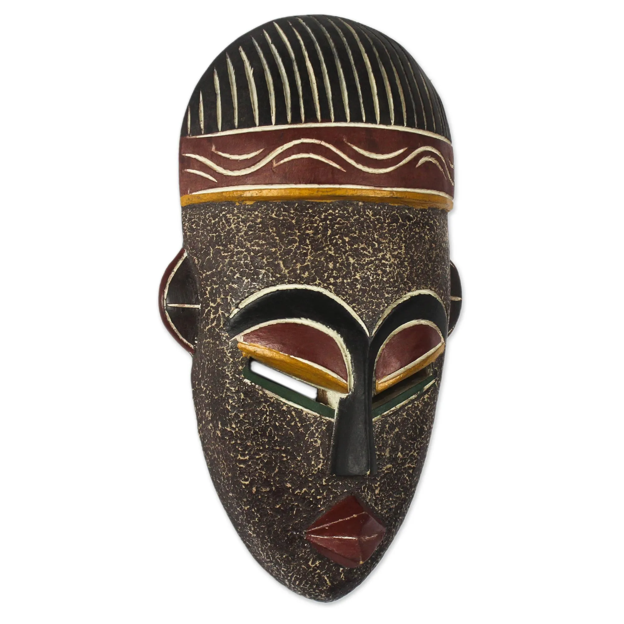 Ethiopian Berber Man Wooden Mask