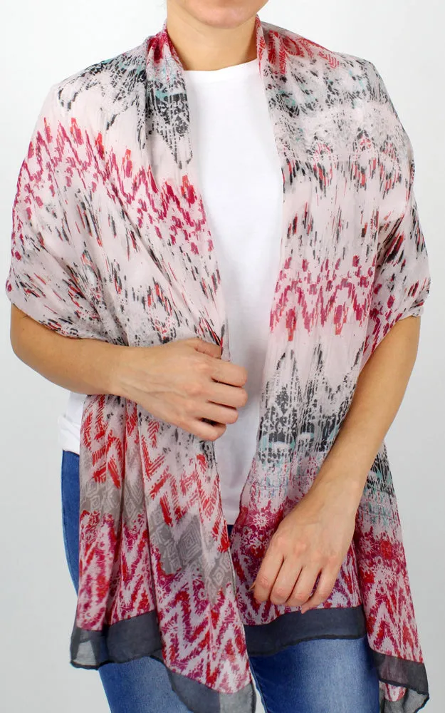 Ethnic Print Oblong Scarf ESC10232.