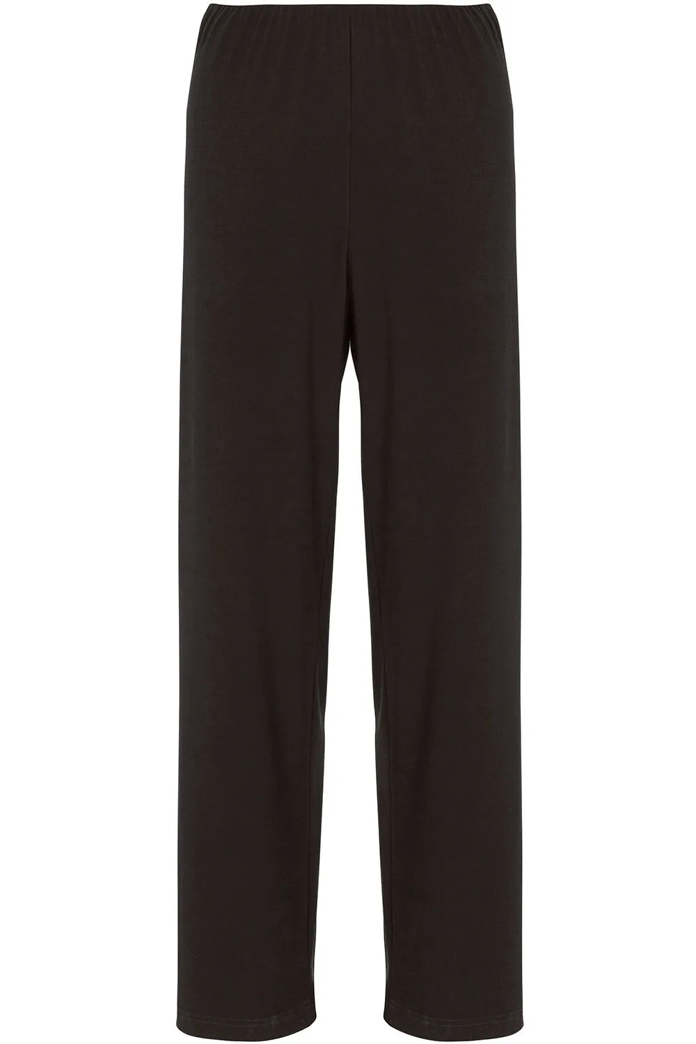 Formal Wide Leg Pull-On Trousers