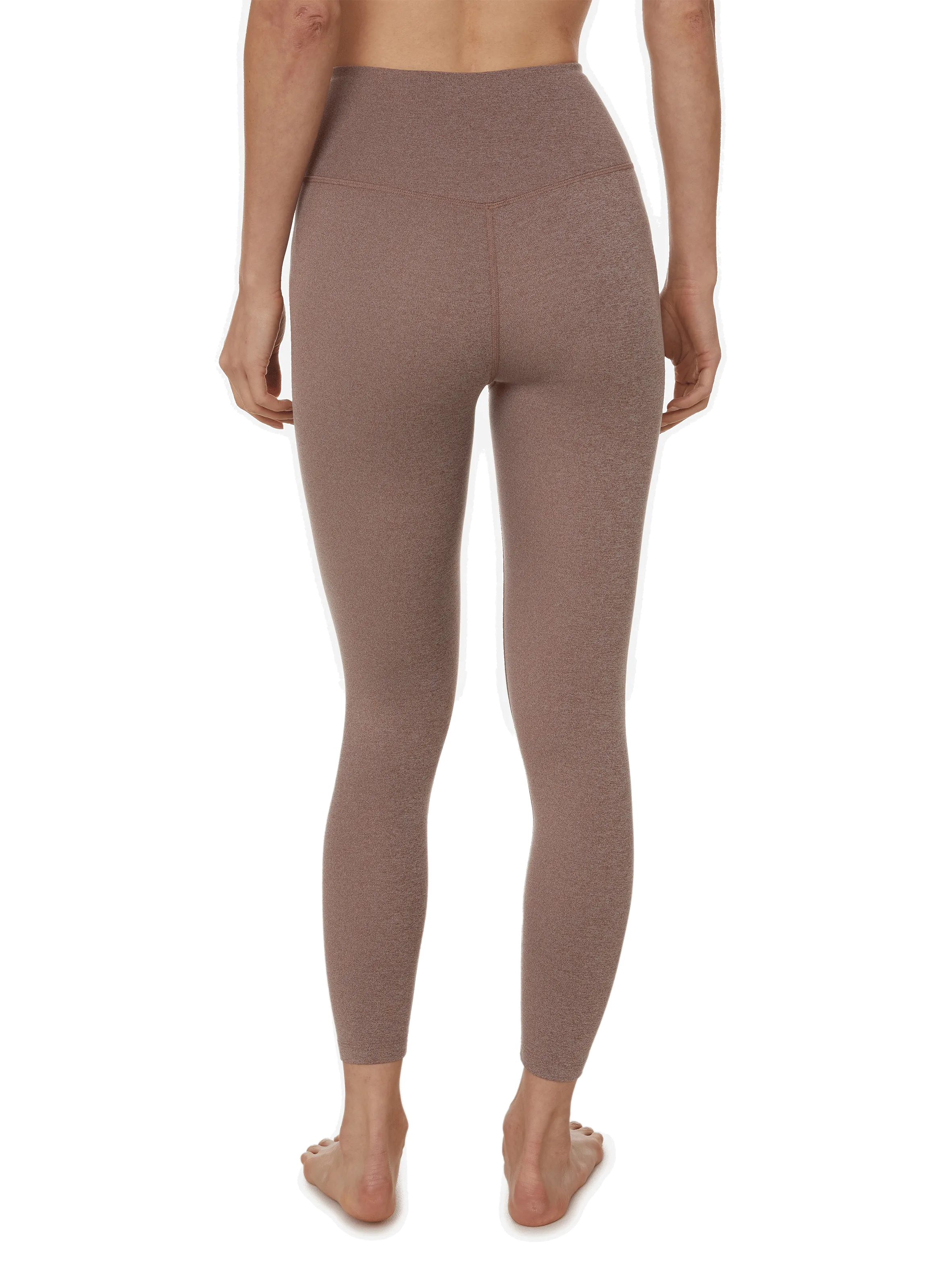 Girlfriend Collective High Waisted Leggings in Beige