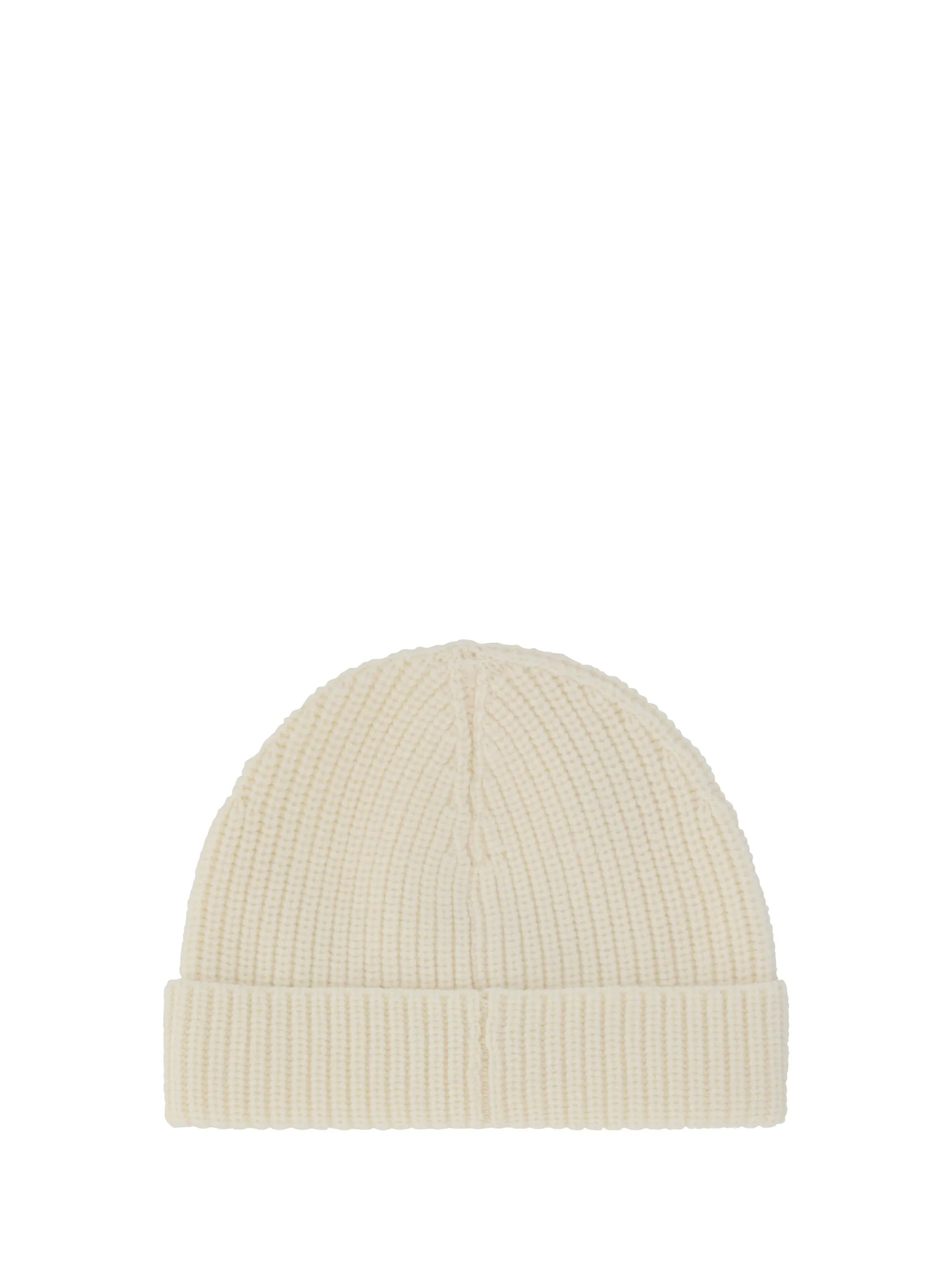 Gold Knitted Wool Beanie