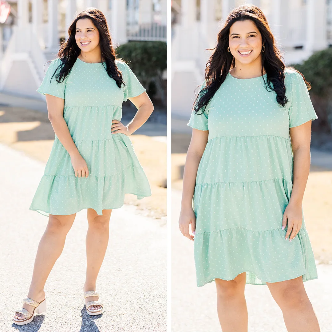 Green Dress for Going Out