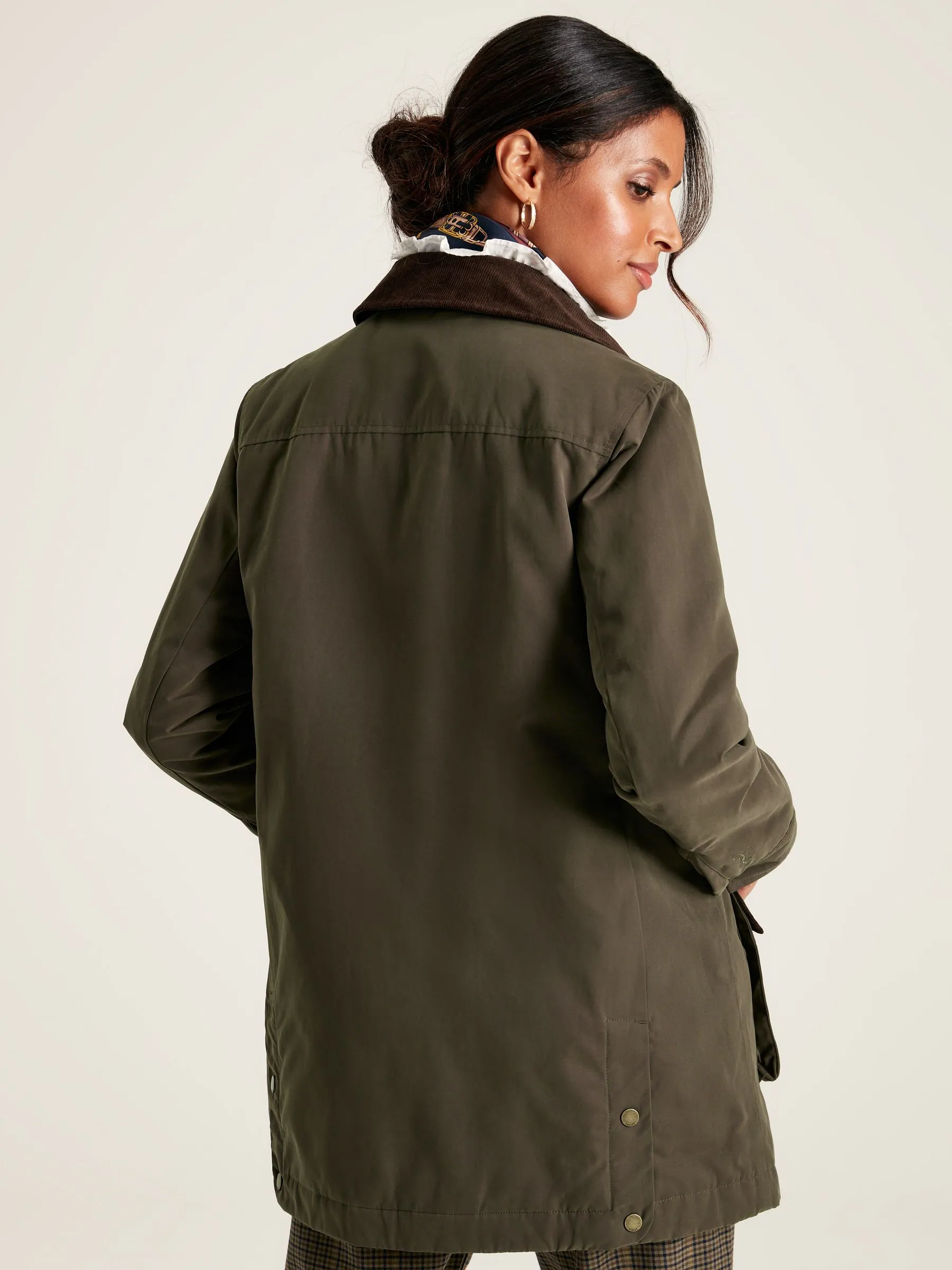 Green Water-Resistant Wax Jacket