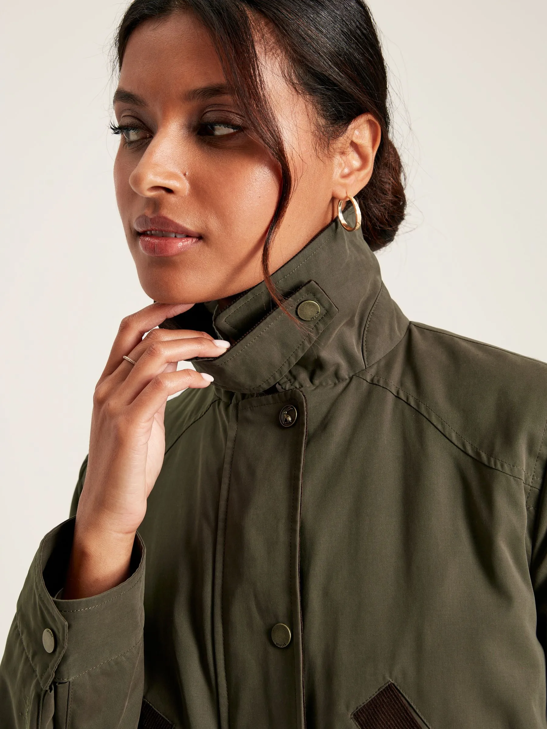 Green Water-Resistant Wax Jacket