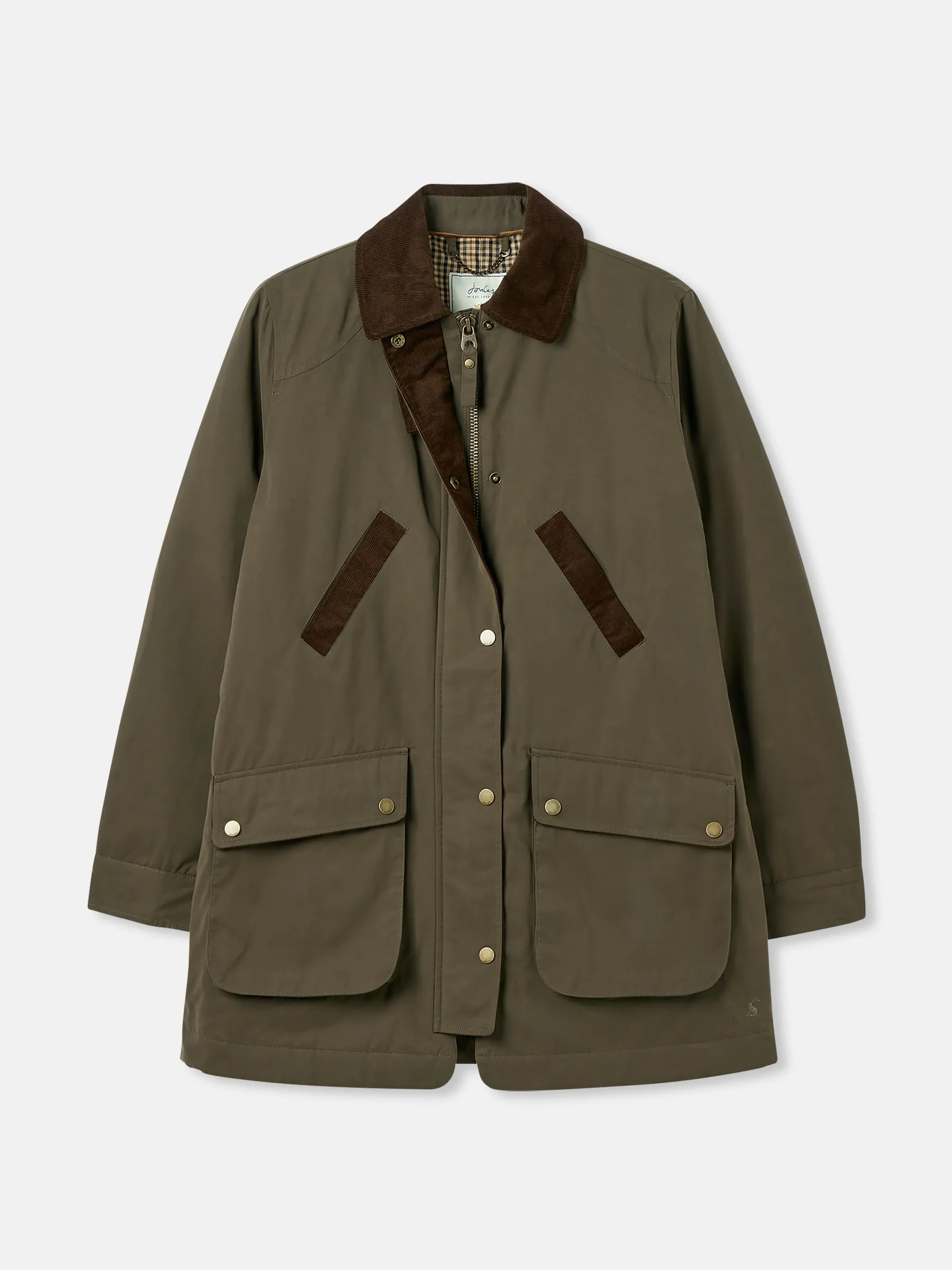 Green Water-Resistant Wax Jacket