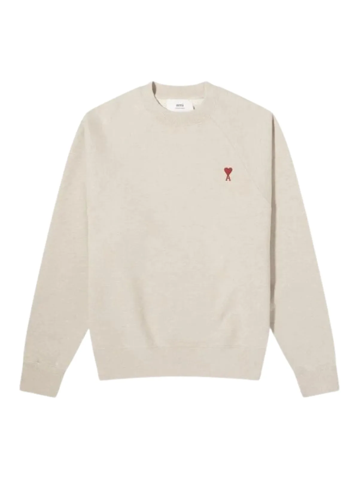 Heather Sage Ami Logo Sweater