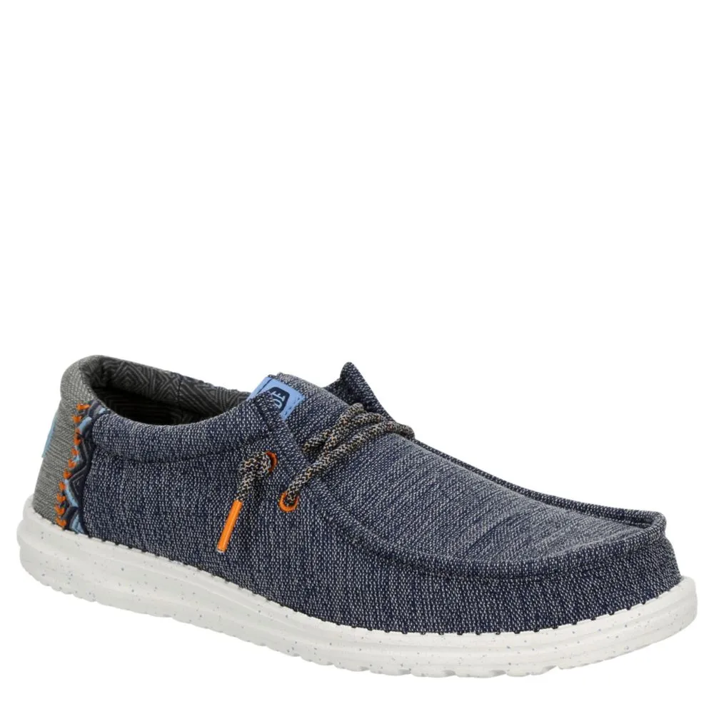 HEYDUDE  MENS WALLY SLIP ON SNEAKER