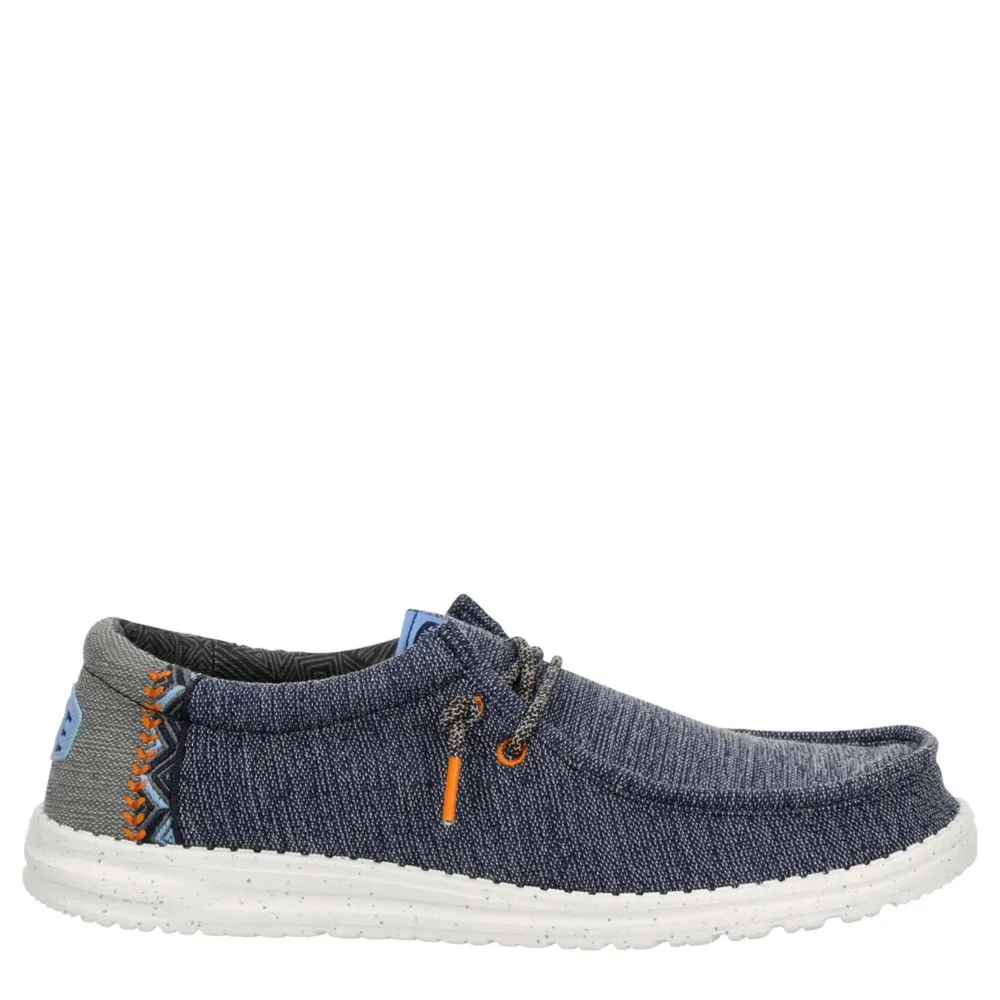 HEYDUDE  MENS WALLY SLIP ON SNEAKER