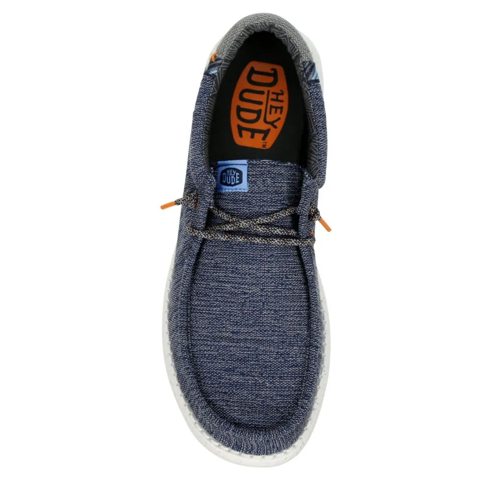 HEYDUDE  MENS WALLY SLIP ON SNEAKER