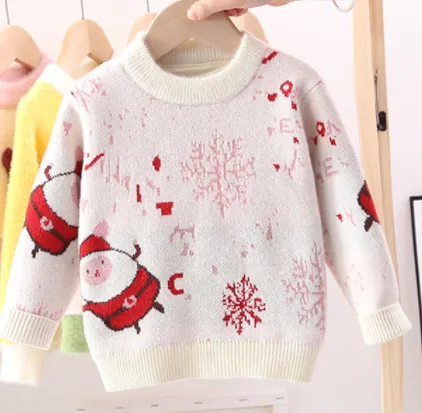 Holiday snowflake jumper.