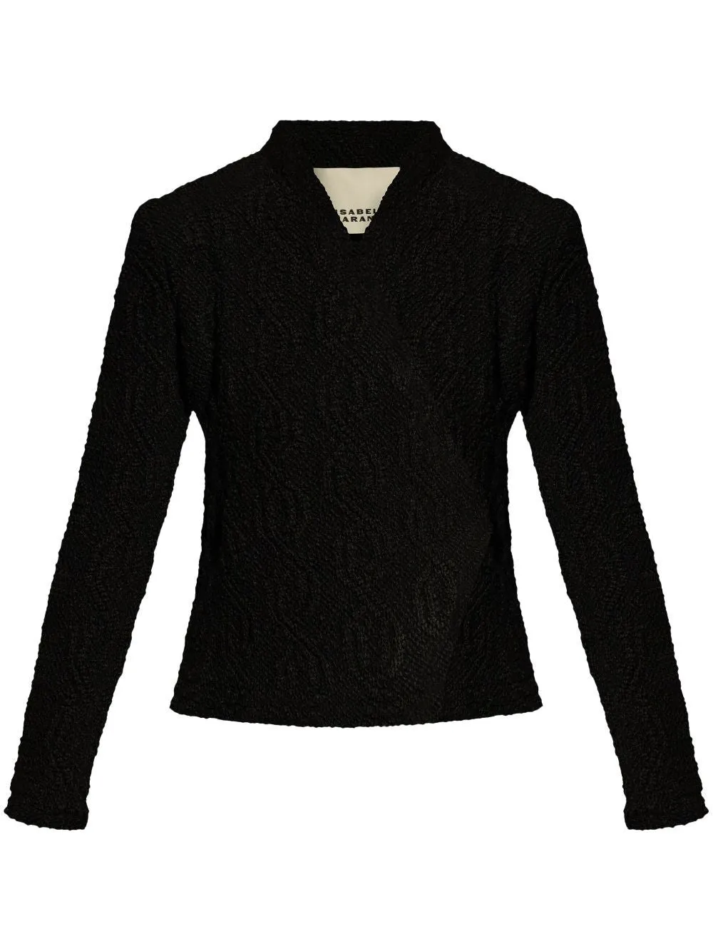 ISABEL MARANT Chic Black Mini Coat Women