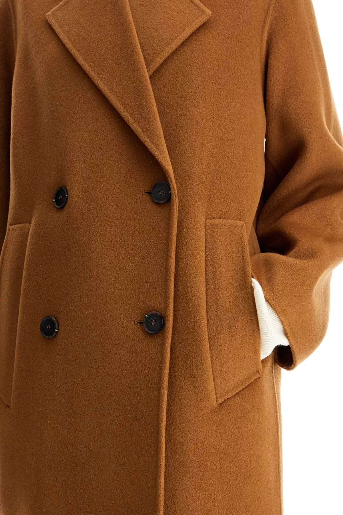 IVY OAK Wool Coat: Timeless Double-Breasted Style