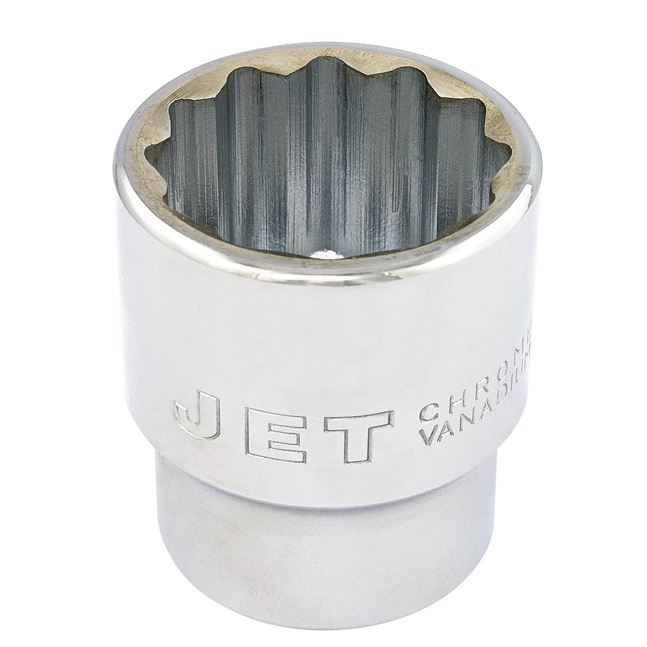 Jet 673215 - 3/4" DR x 15/16" Regular Chrome Socket - 12 Point