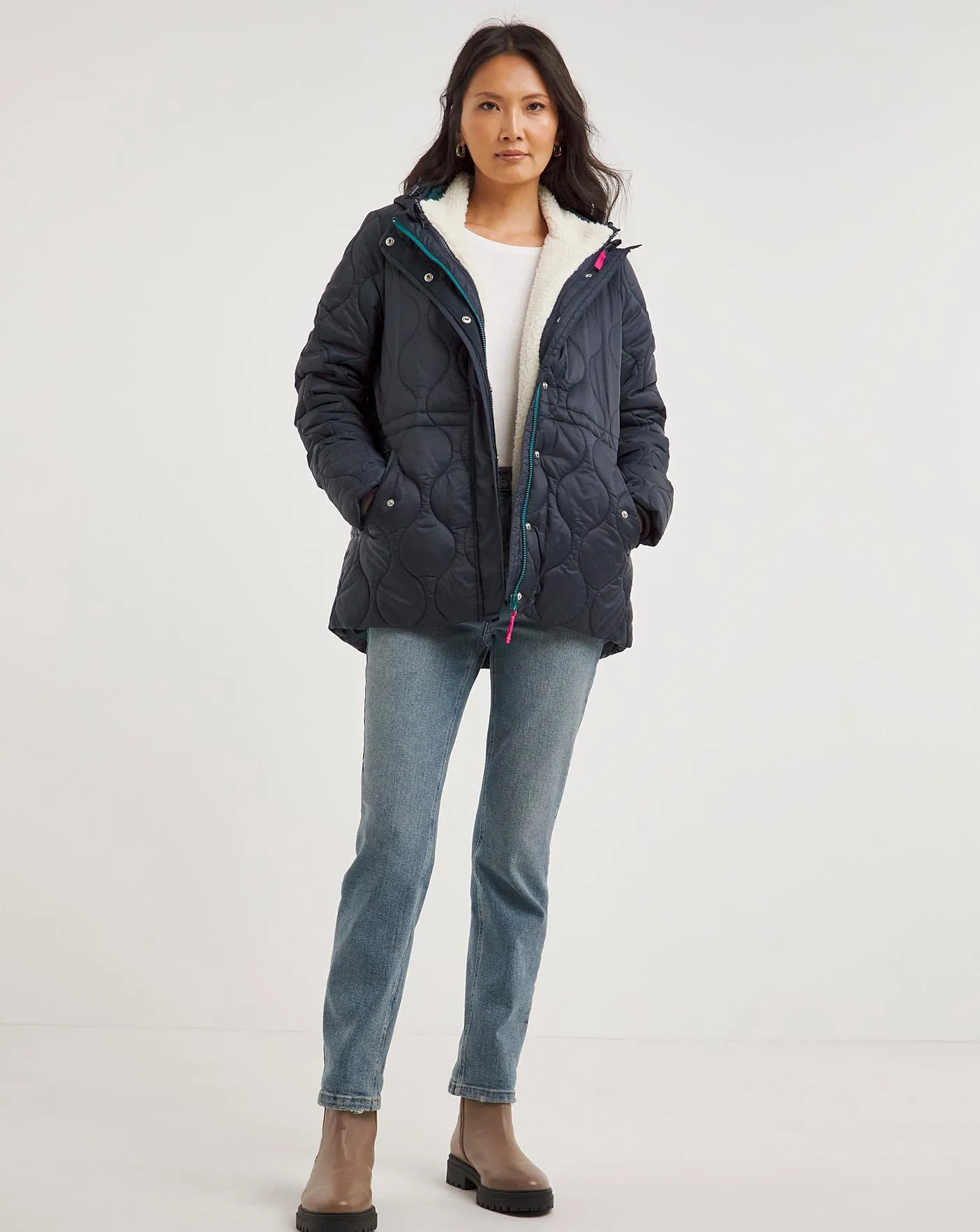 Julipa Versatile 4-in-1 Coat with Padding