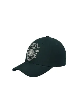 Khaki Ivory Cap Alumni Emblem