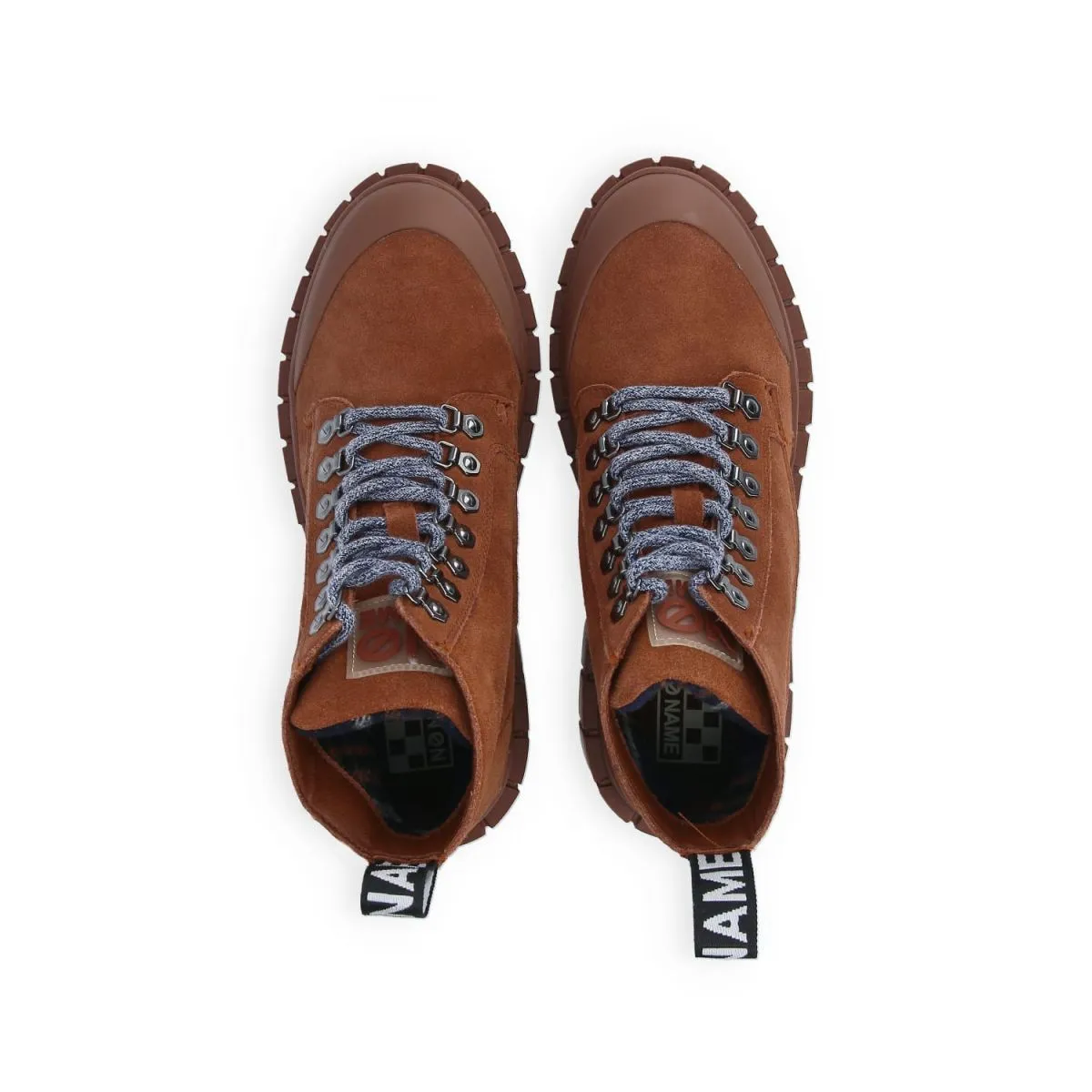 Kross Chestnut Suede Low Boots