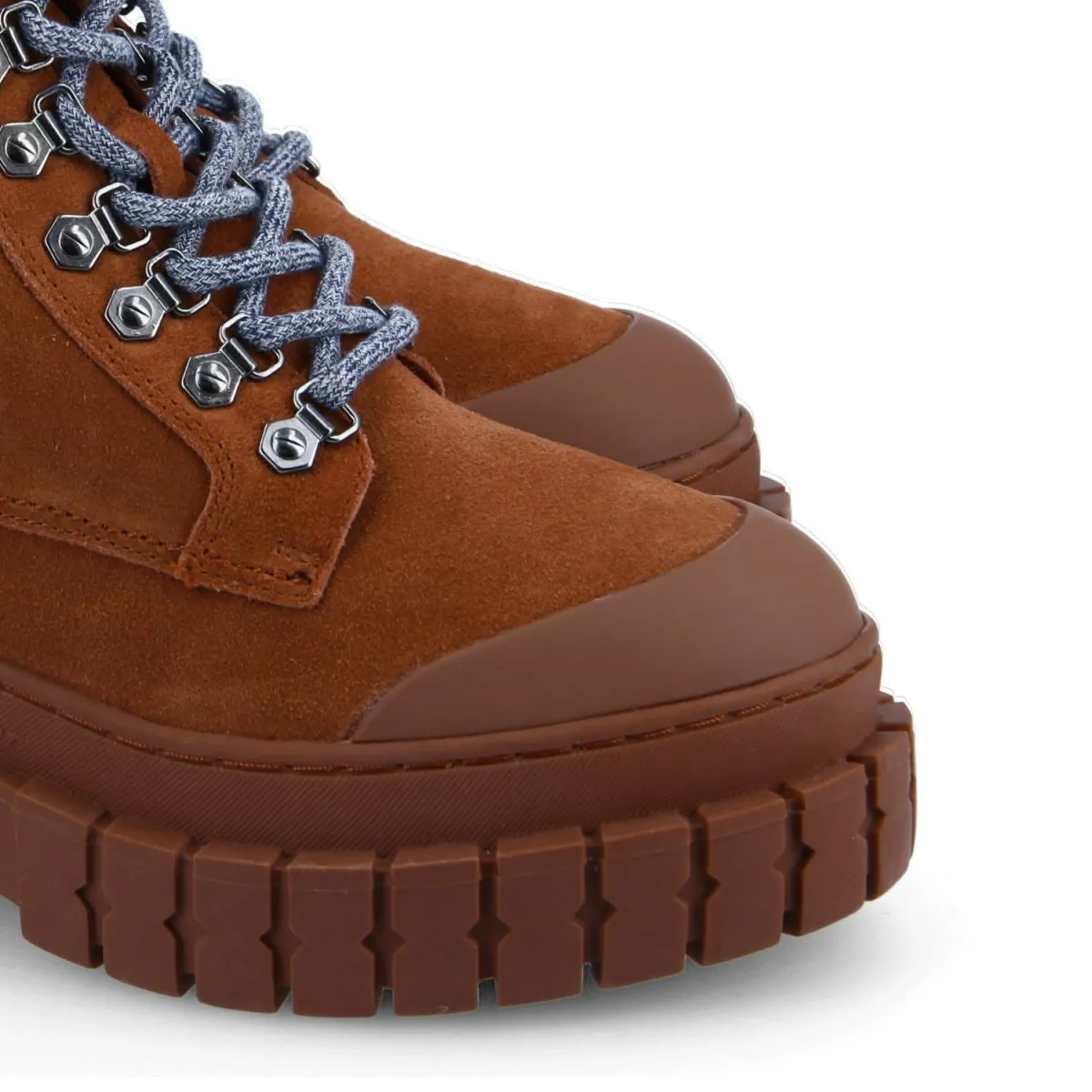 Kross Chestnut Suede Low Boots