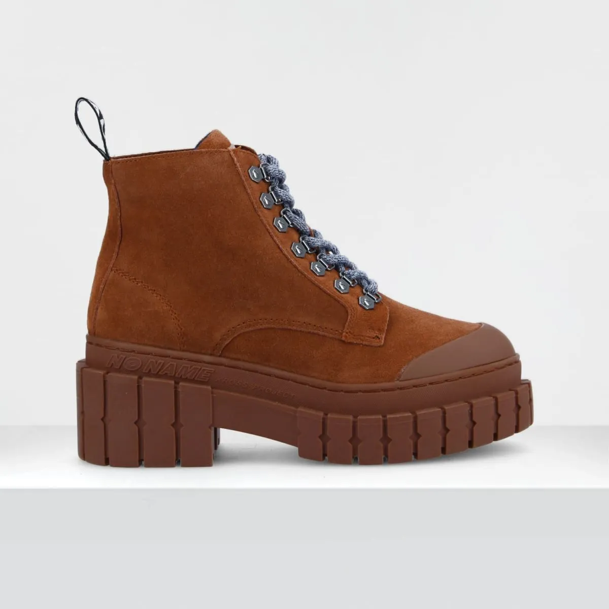 Kross Chestnut Suede Low Boots