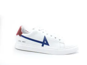 L4K3 College Sneaker White Blue Red F57-COL