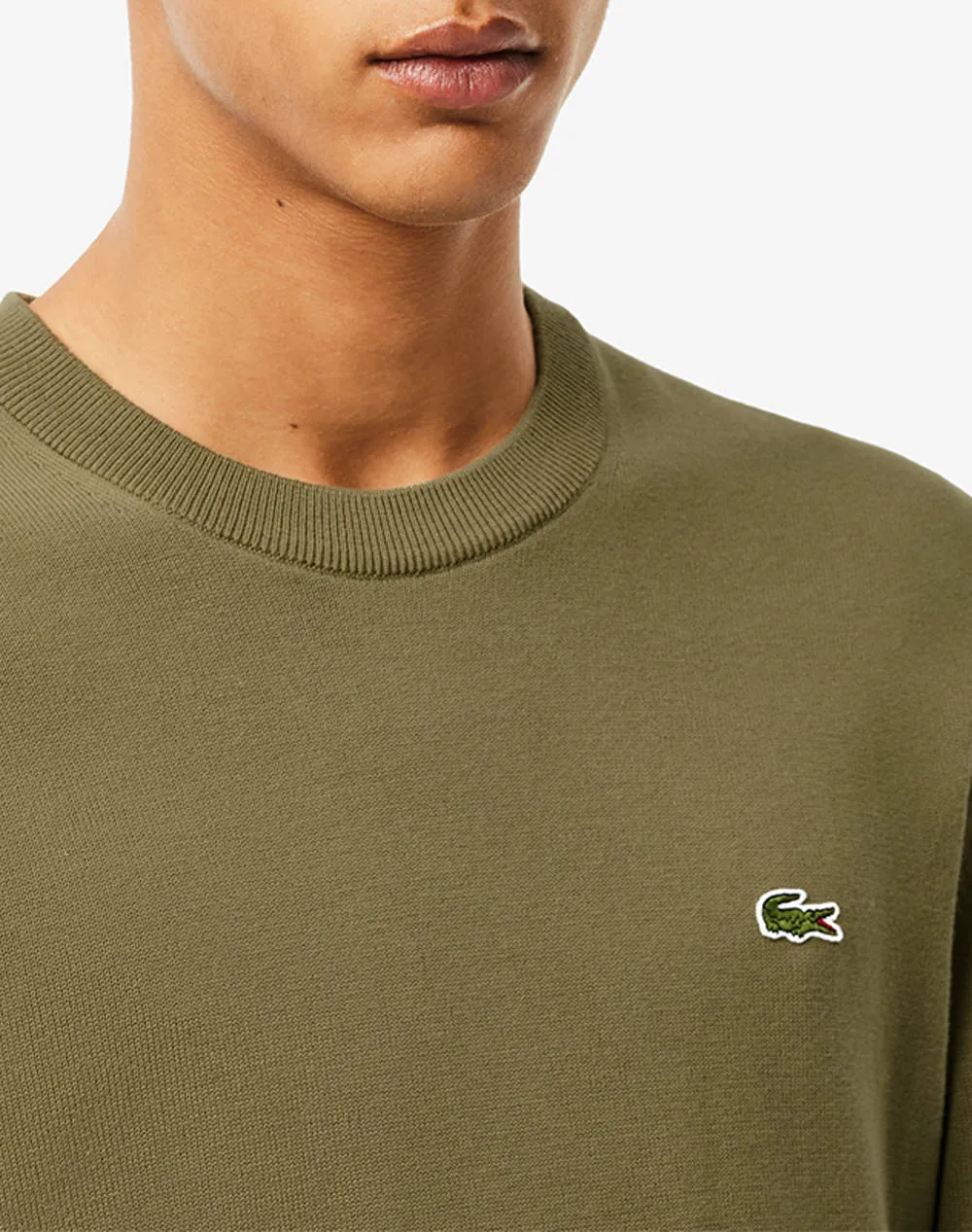 LACOSTE long sleeve sweater.