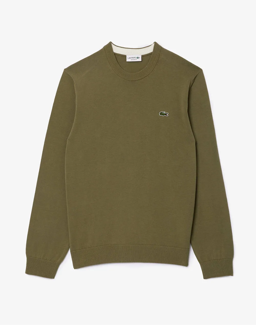 LACOSTE long sleeve sweater.