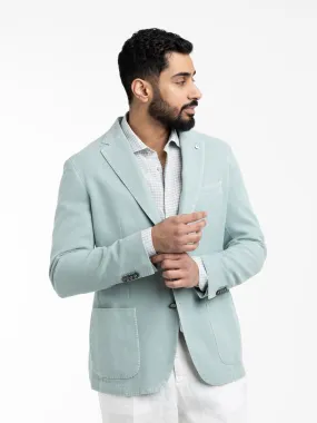 L.B.M. 1911 Light Green Garment-Dyed Sport Jacket