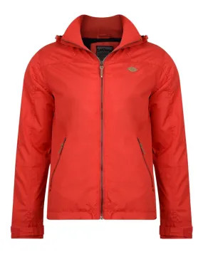 Lee Cooper Men's Rookley Red Hooded Jacket