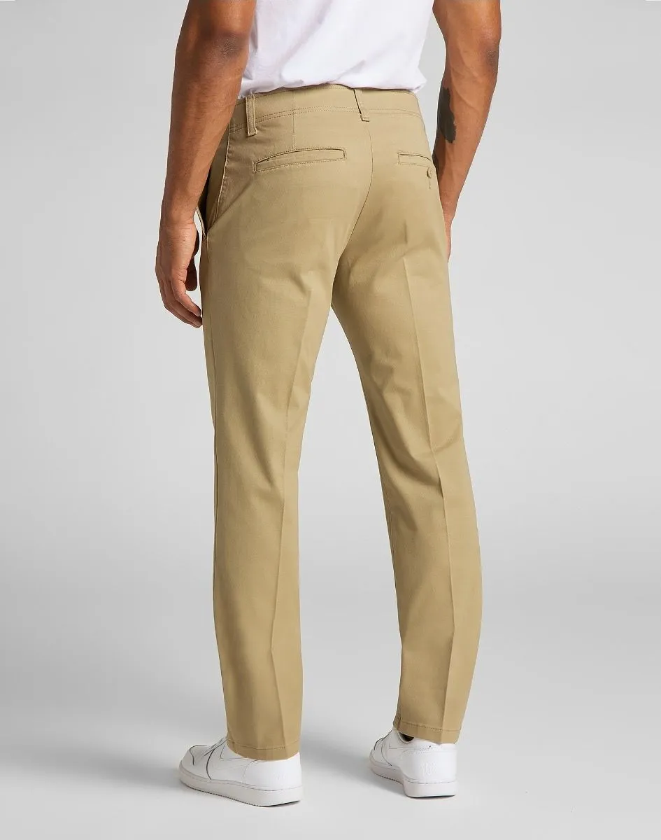 Lee Extreme Motion Slim Stretch Chinos in Taupe