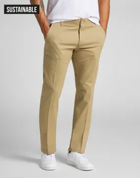 Lee Extreme Motion Slim Stretch Chinos in Taupe