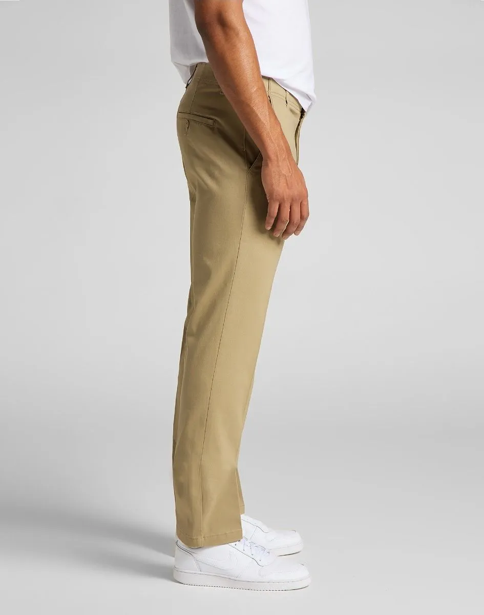 Lee Extreme Motion Slim Stretch Chinos in Taupe