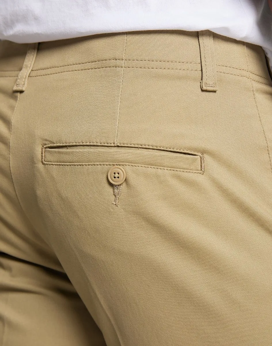 Lee Extreme Motion Slim Stretch Chinos in Taupe