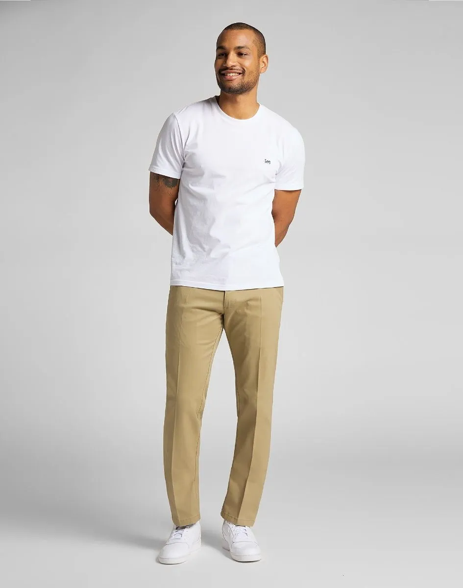 Lee Extreme Motion Slim Stretch Chinos in Taupe