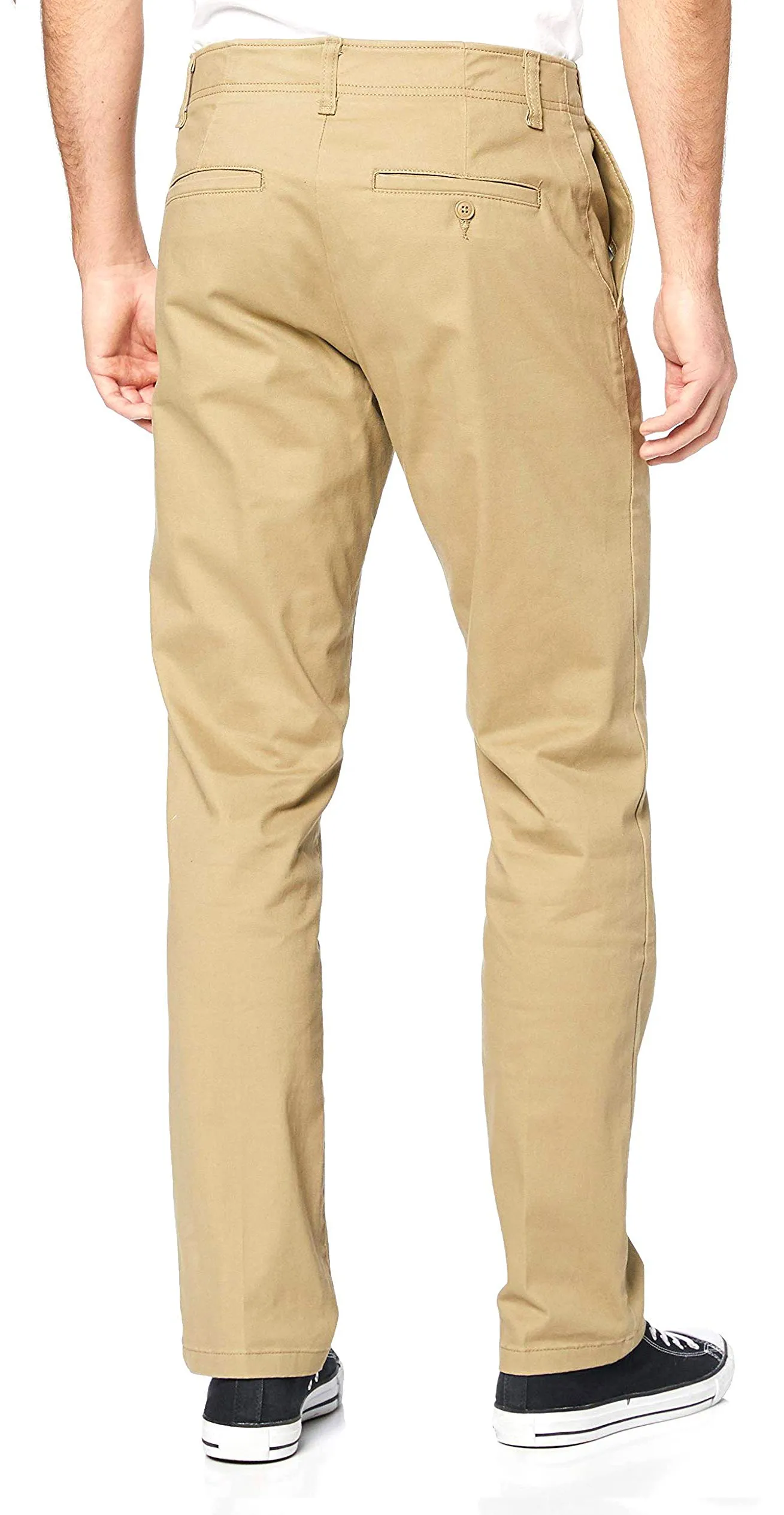 Lee Extreme Motion Slim Stretch Chinos in Taupe